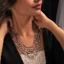 عقد من الؤلؤ البحريني الطبعي بالوانة النادرة