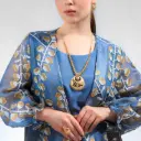 طقم هلال بصياغة يدوية بالكامل 