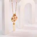 قلادة ياقوت اللآلئ