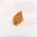 خاتم قطرة الياقوت والزمرد